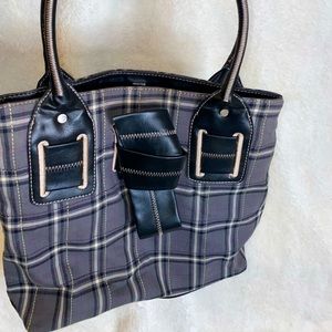 Tommy Hilfiger plaid handbag